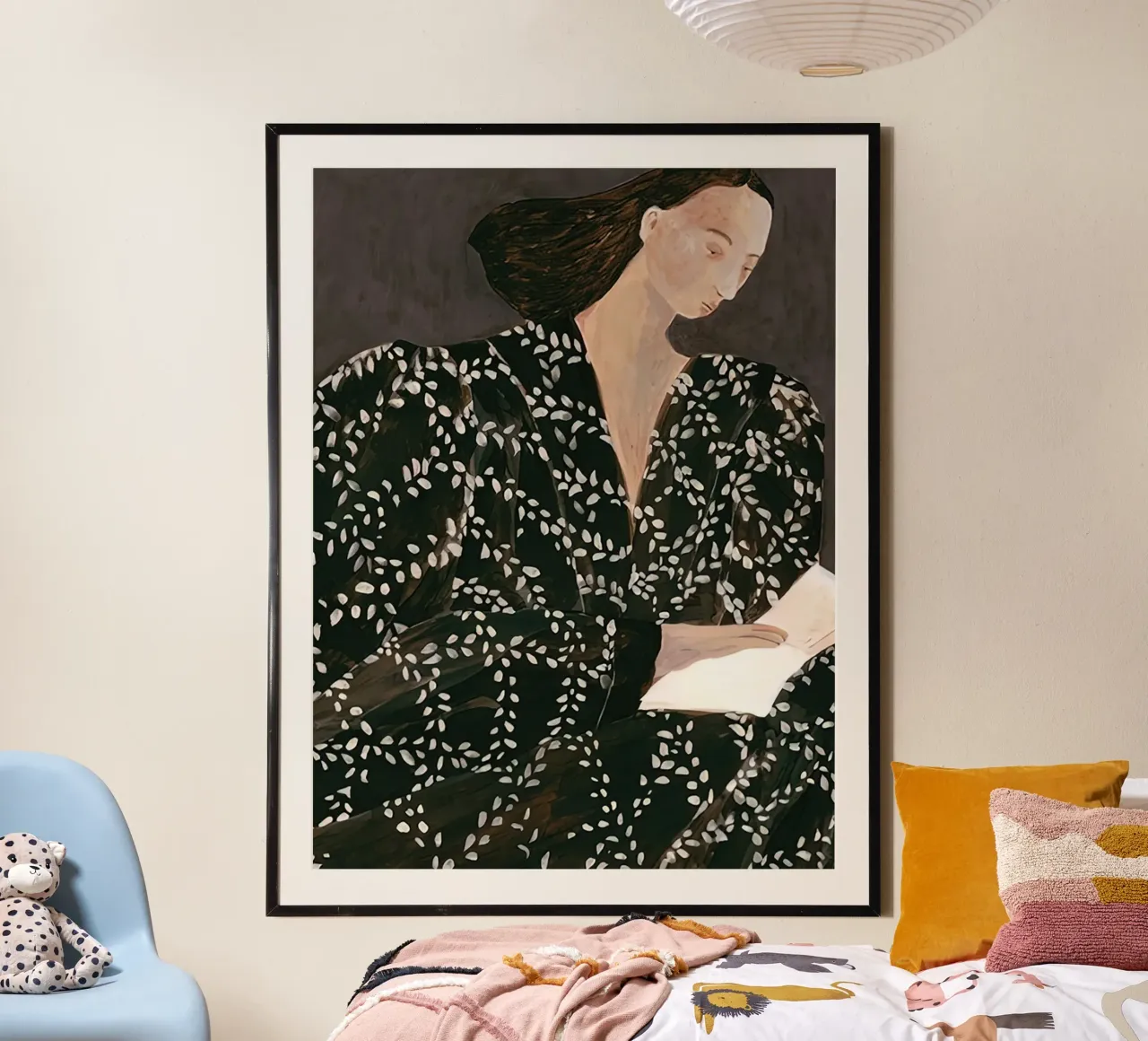 Fiori Lettura poster da Serrano Shop