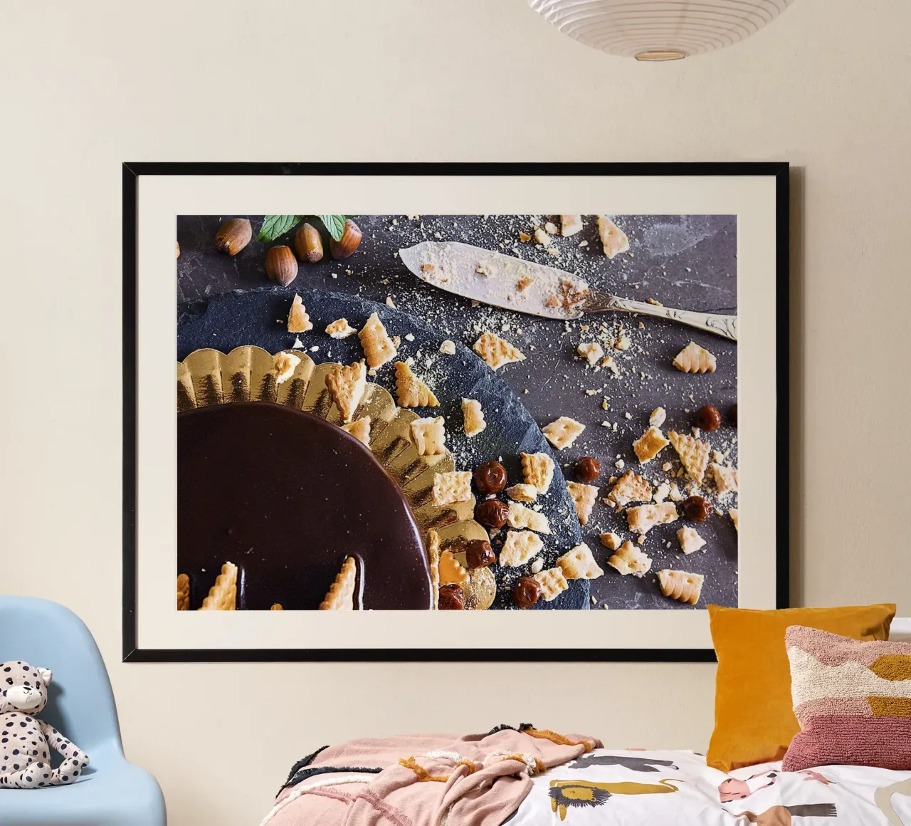 Biscotti e torta al cioccolato II - Stampa Fine Art poster da jay