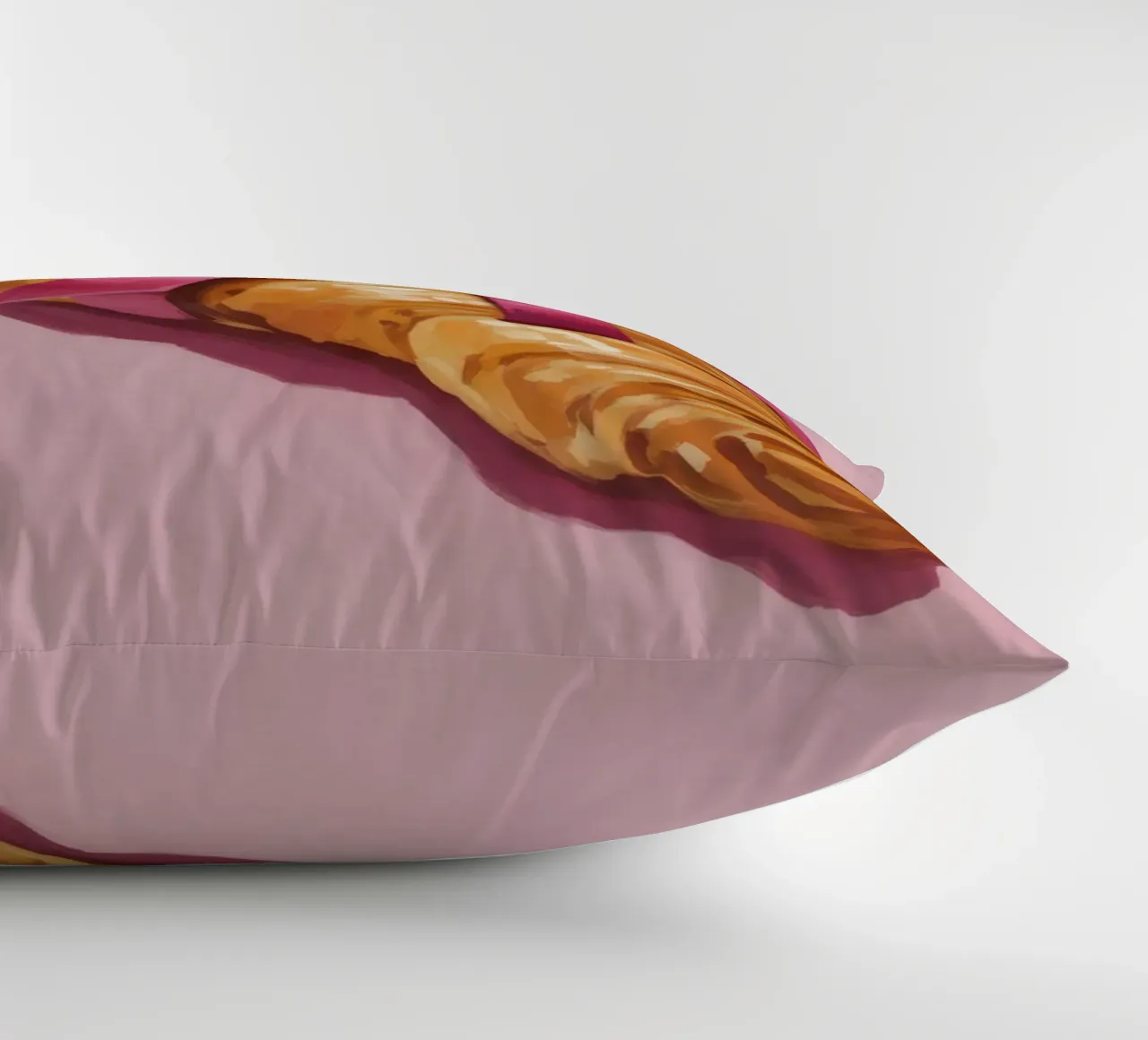 Croissant with Ribbon cuscino da Attaboy Dsgn