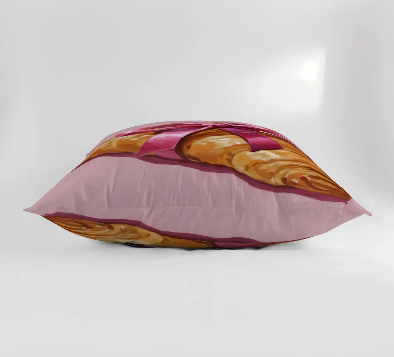 Croissant with Ribbon cuscino da Attaboy Dsgn