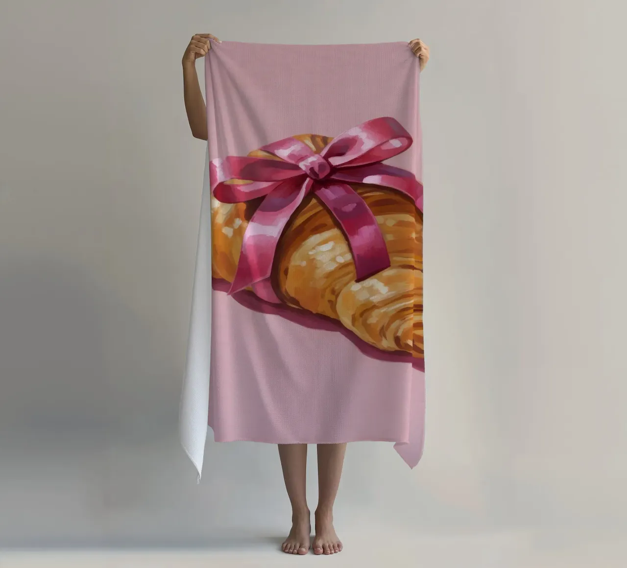 Croissant with Ribbon telo mare da Attaboy Dsgn