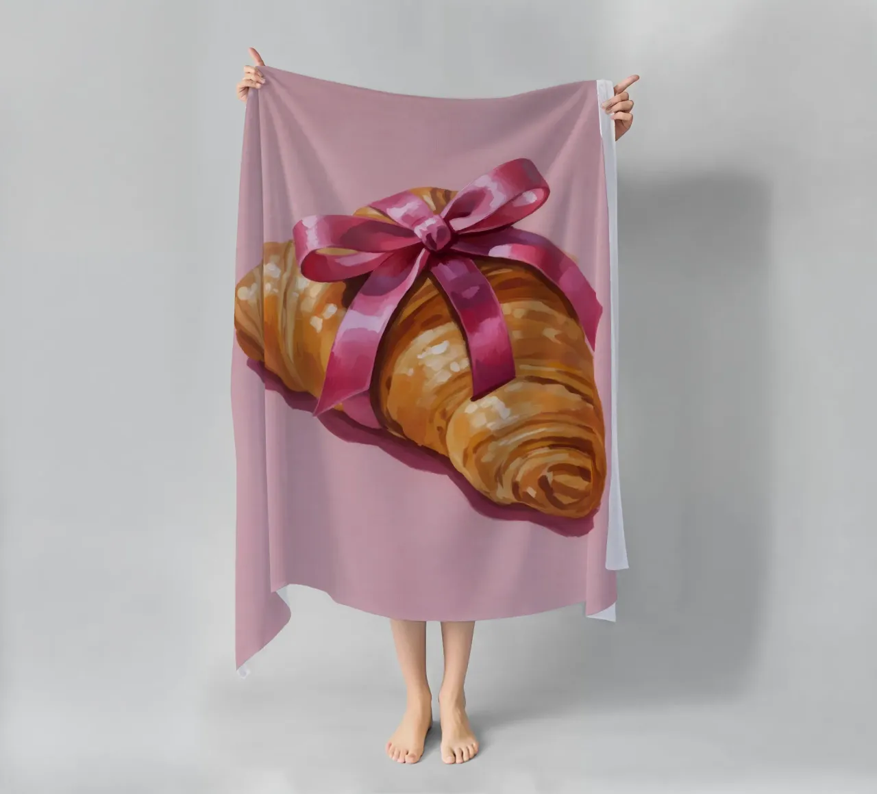 Croissant with Ribbon telo mare da Attaboy Dsgn