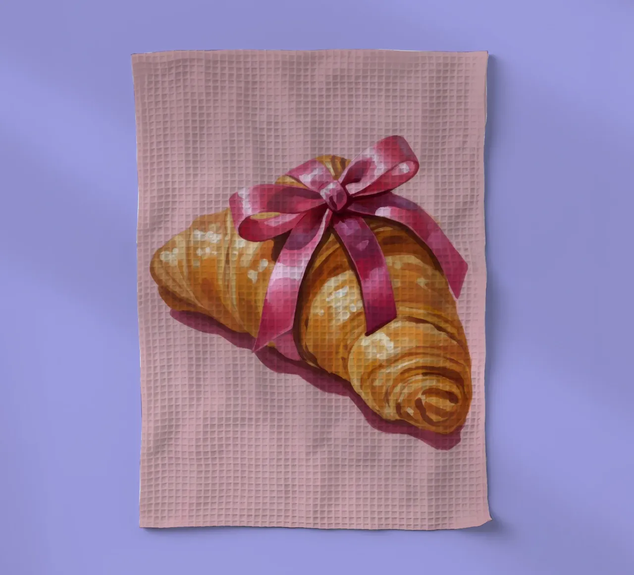 Croissant with Ribbon canovaccio da cucina da Attaboy Dsgn