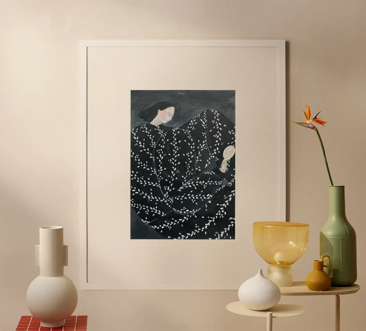 Specchio triste poster da Serrano Shop