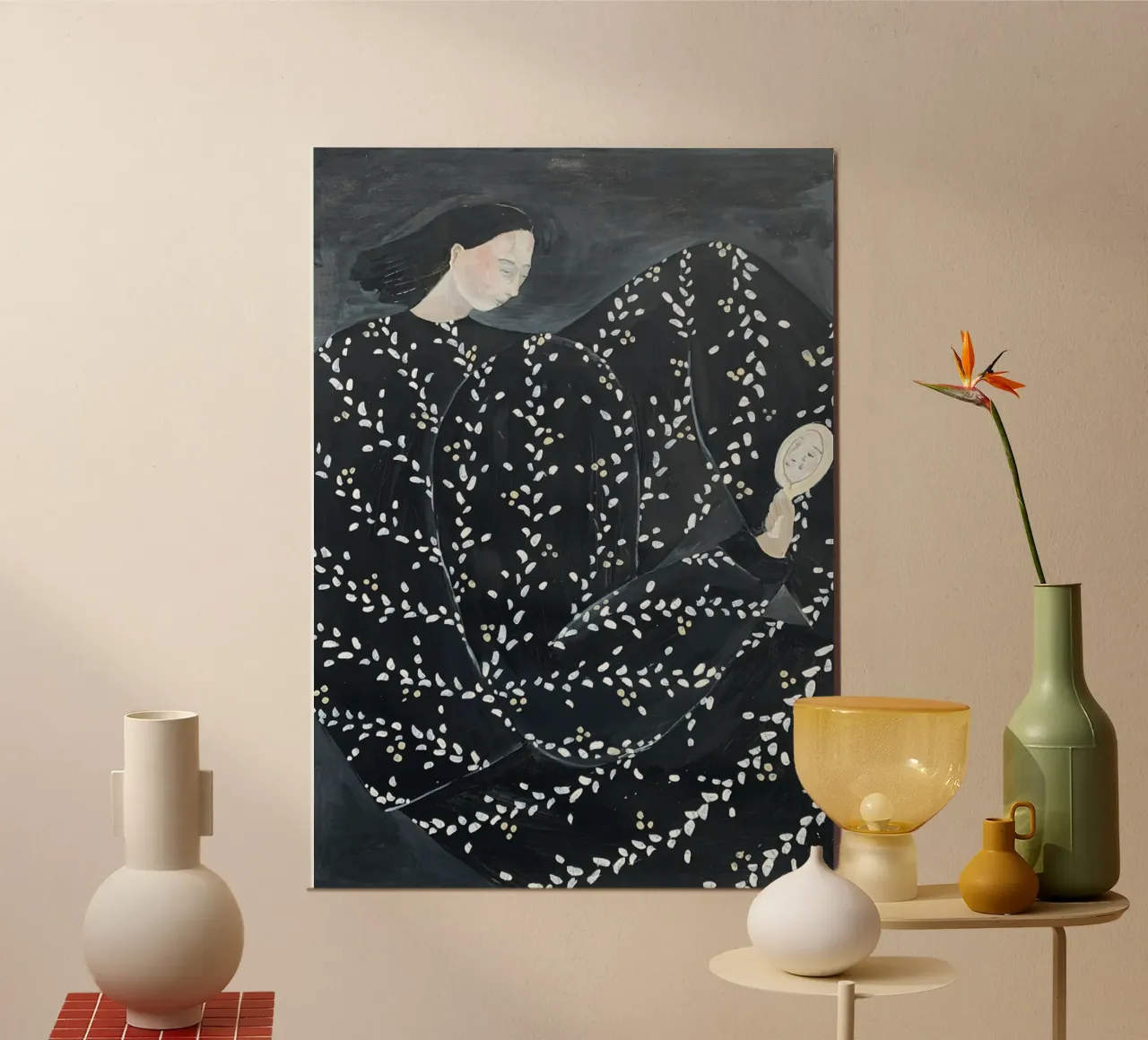Specchio triste poster da Serrano Shop