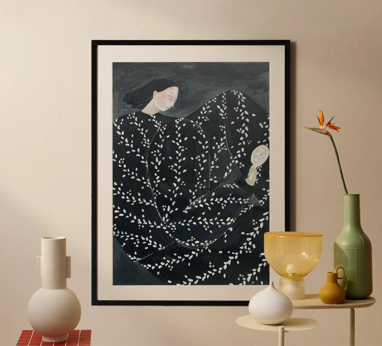 Specchio triste poster da Serrano Shop