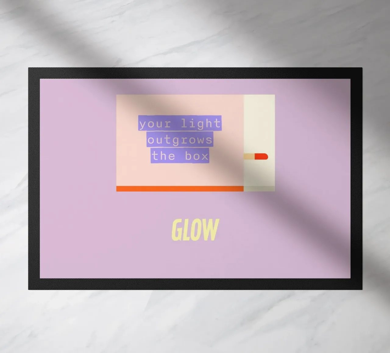 your light outgrows the box. Glow! zerbino da FRICKE DESIGN