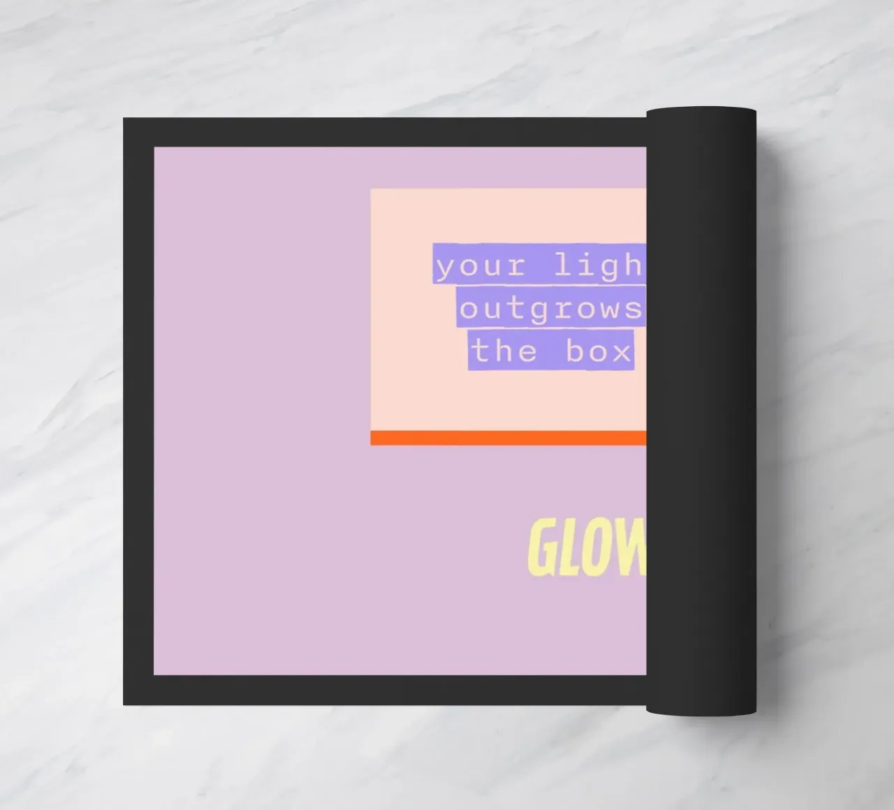 your light outgrows the box. Glow! zerbino da FRICKE DESIGN
