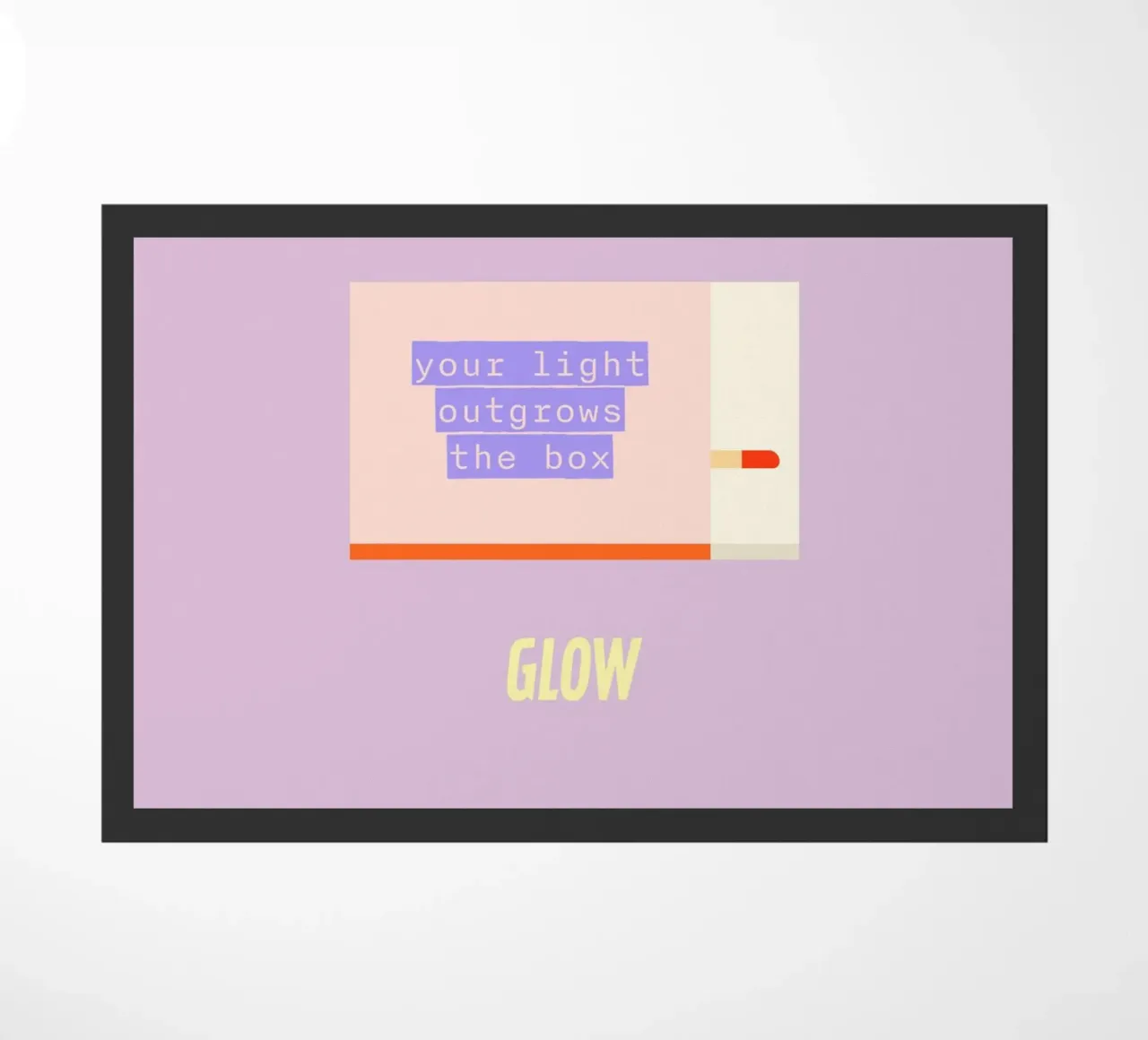 your light outgrows the box. Glow! zerbino da FRICKE DESIGN