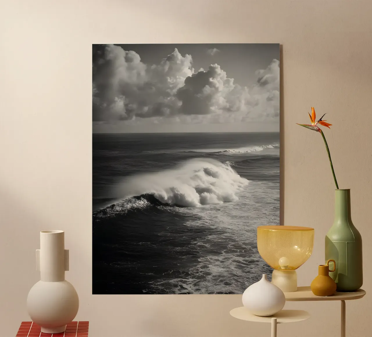 Ocean Power acrylic glass by Mononoir