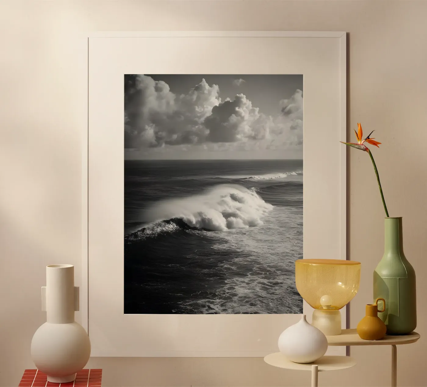 Ocean Power poster by Mononoir