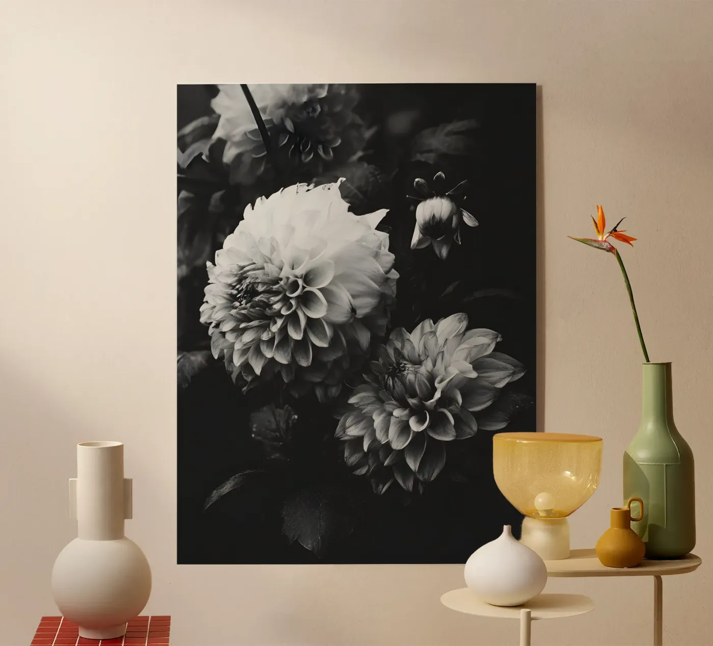 Bloom Shadows Acryl-Glas von Mononoir