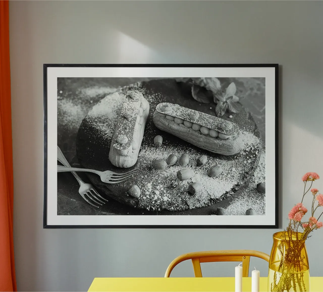 Zoete stilte in poedervorm - fine art print poster van jay