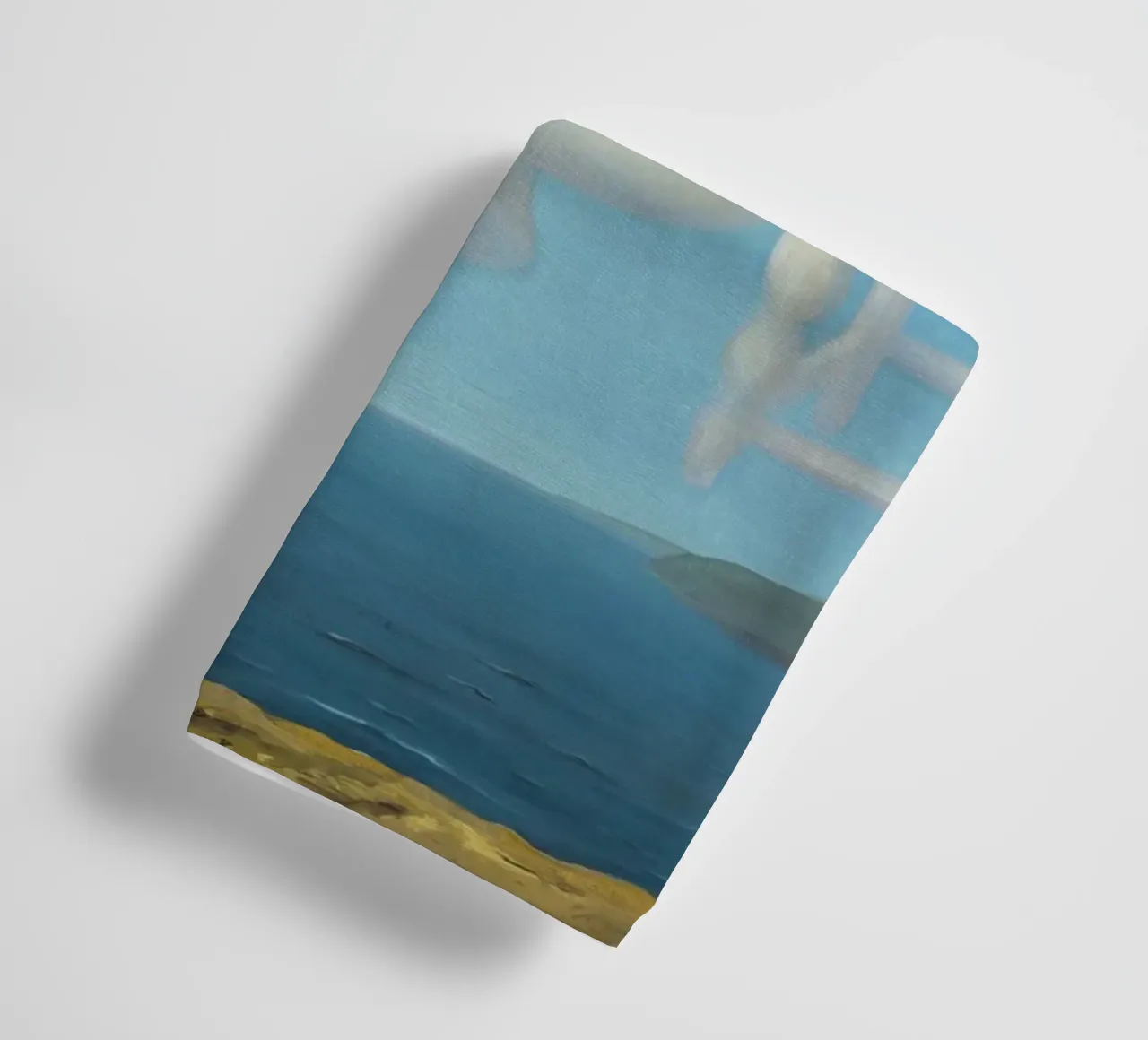 Le Temps Menaçant (Tempo minaccioso) - René Magritte asciugamano da bagno da Classic Art Prints