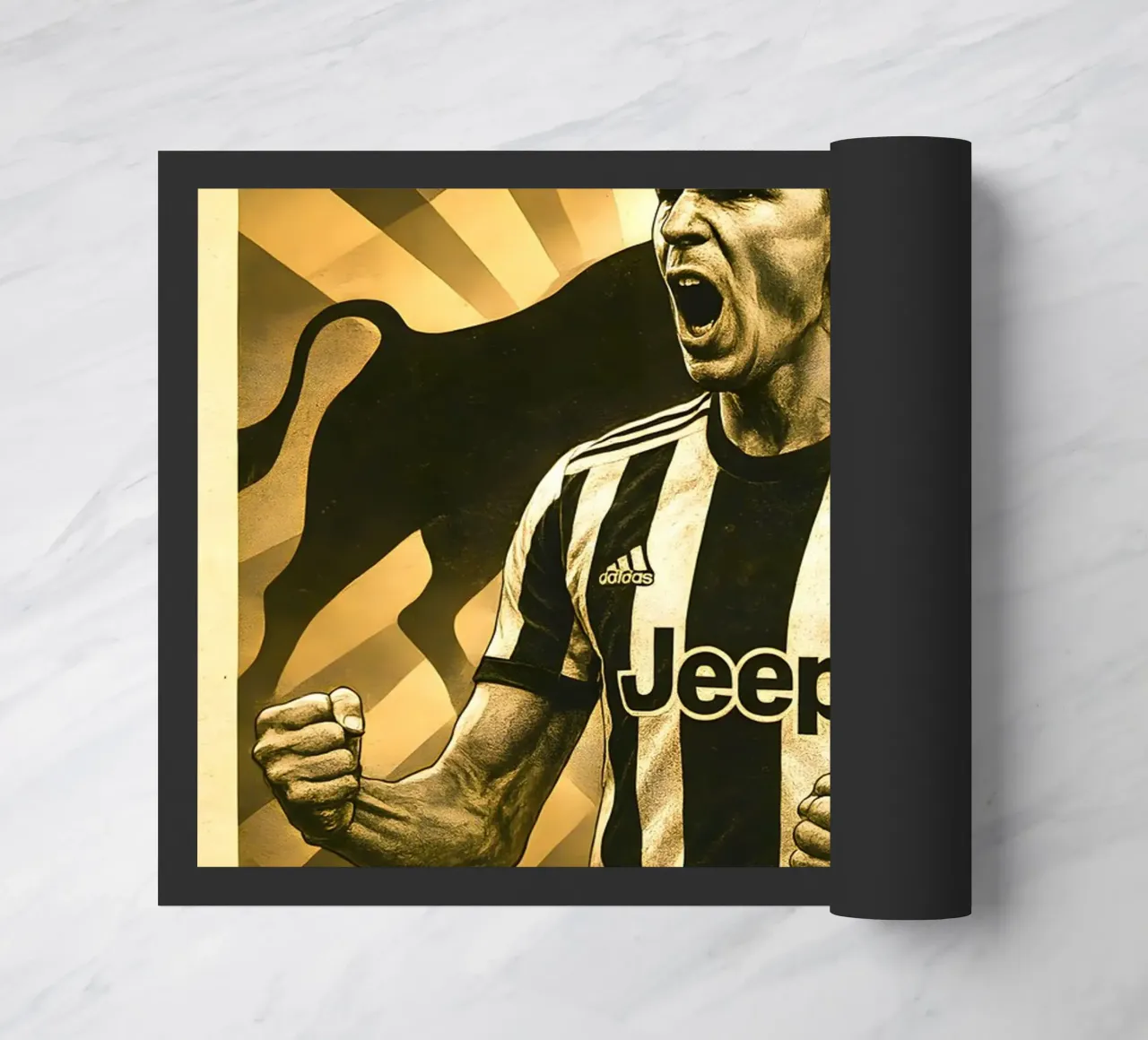 Mario Mandzukic zerbino da Cyberpunk Canvas
