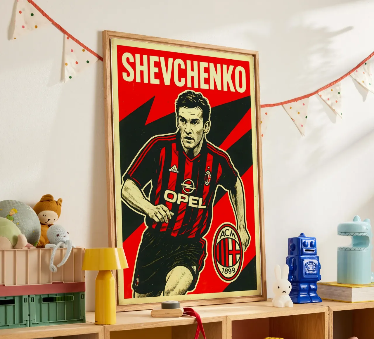 Andriy Shevchenko plexiglass da Cyberpunk Canvas