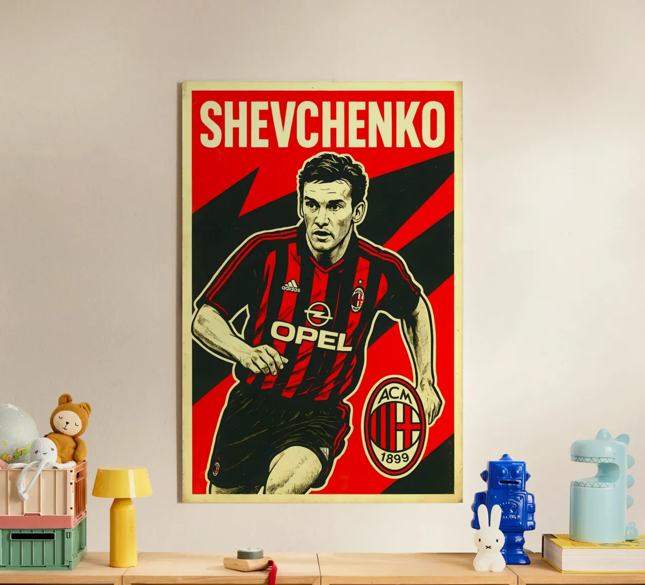Andriy Shevchenko plexiglass da Cyberpunk Canvas