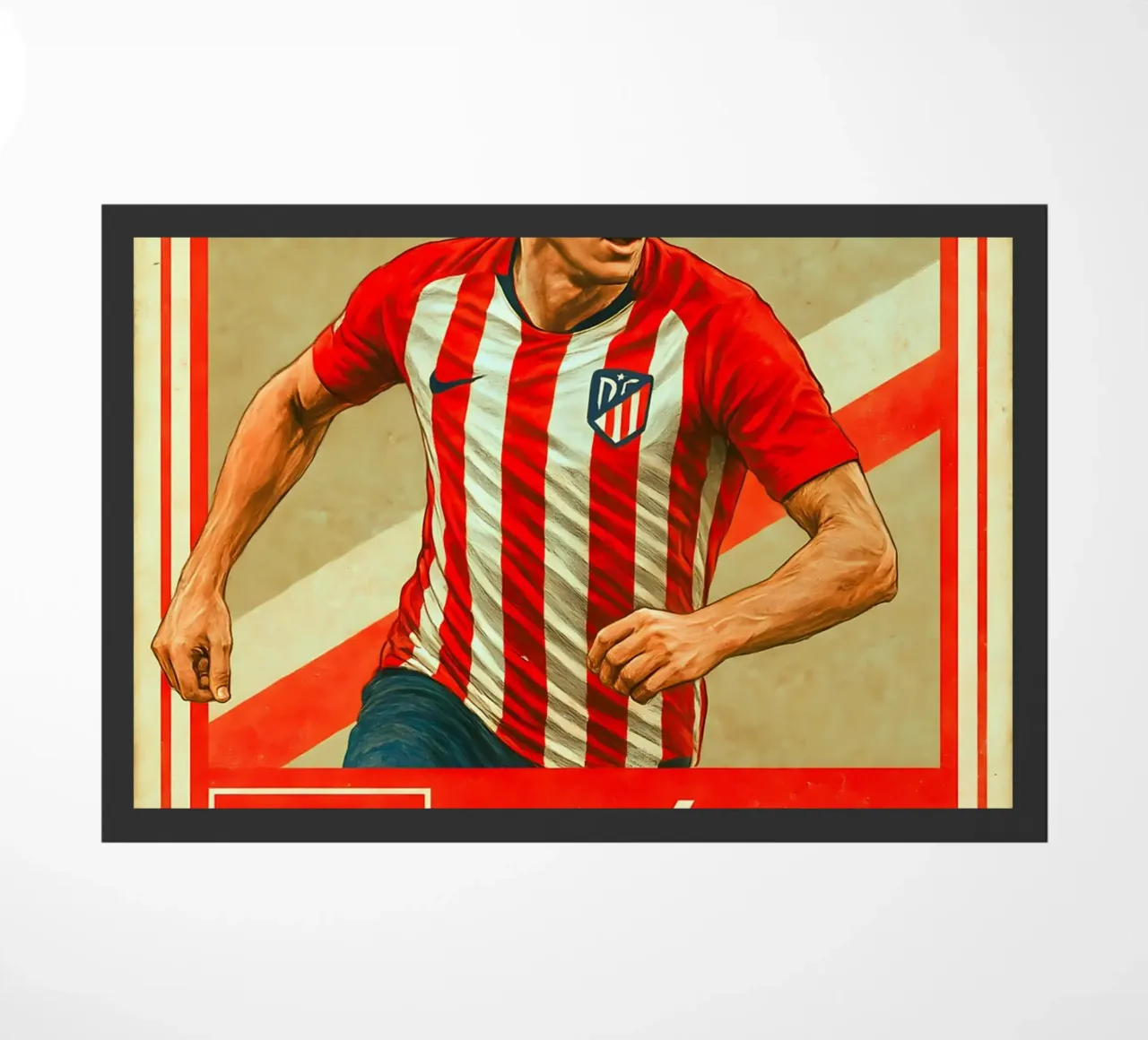 Mario Mandzukic zerbino da Cyberpunk Canvas