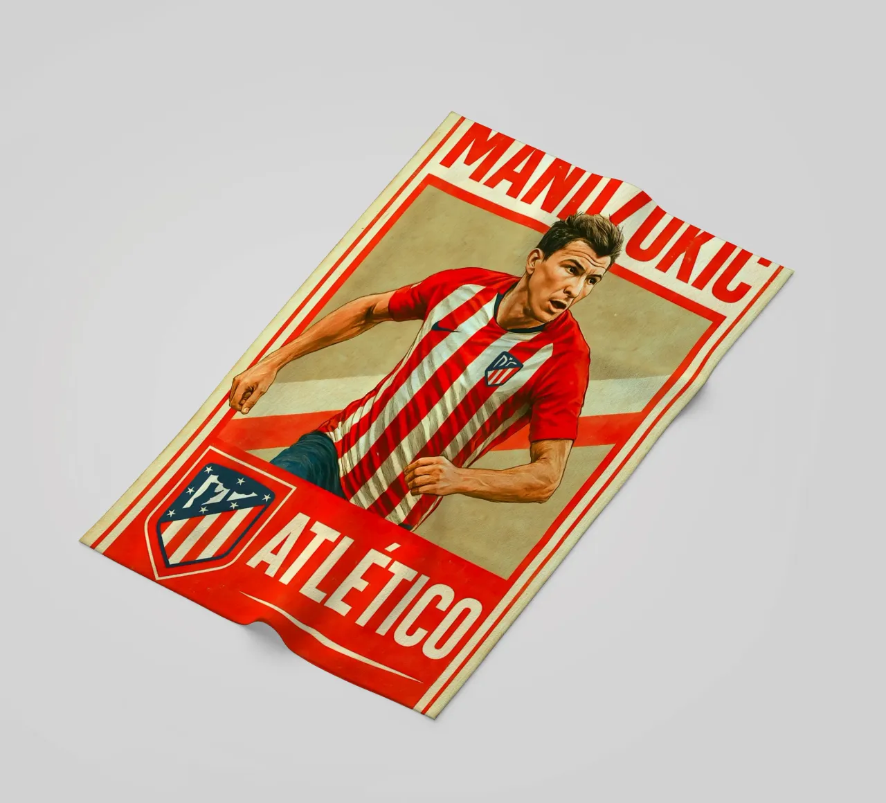 Mario Mandzukic telo mare da Cyberpunk Canvas