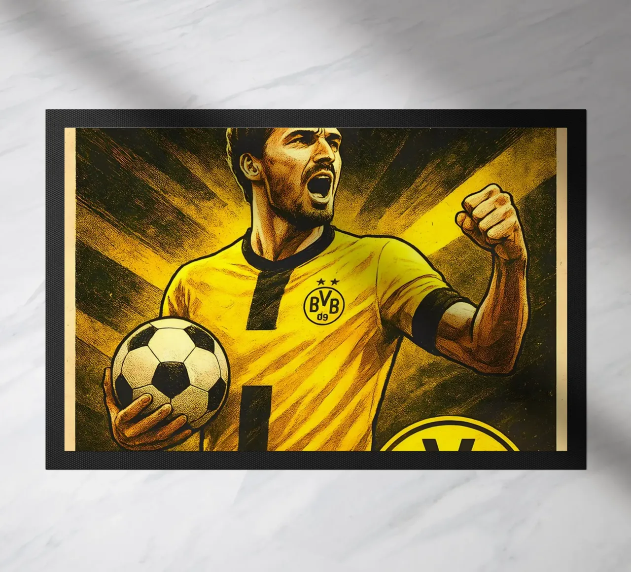 Mats Hummels zerbino da Cyberpunk Canvas