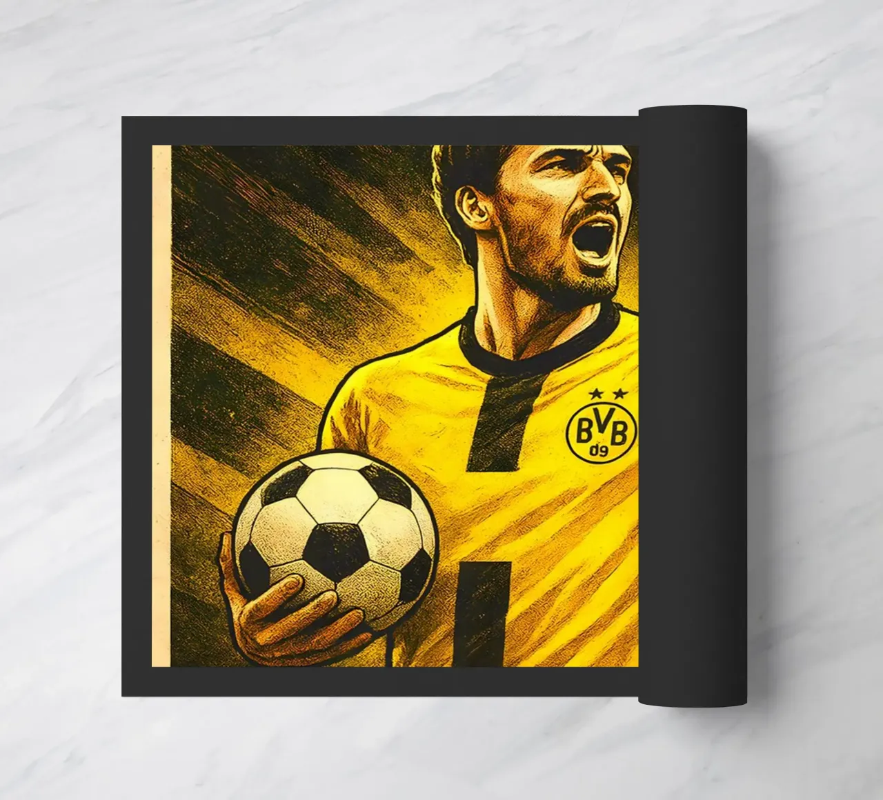 Mats Hummels zerbino da Cyberpunk Canvas