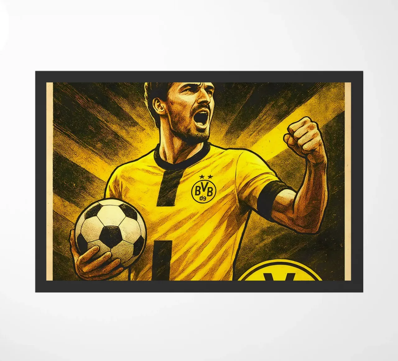 Mats Hummels zerbino da Cyberpunk Canvas