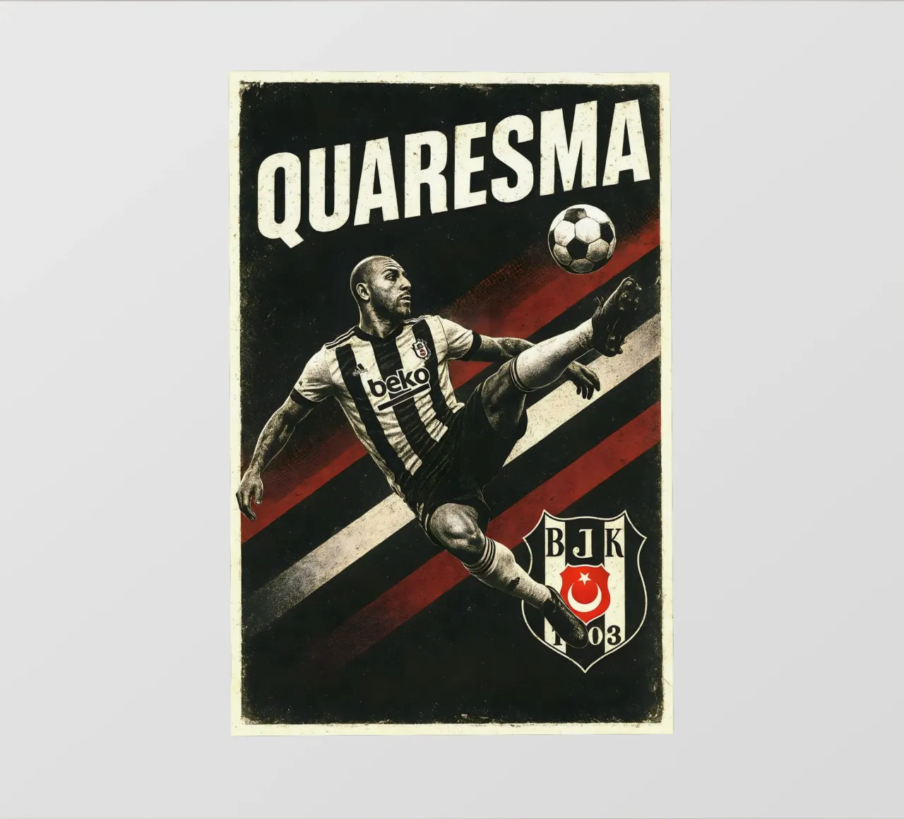 Ricardo Quaresma pellicola backlit da Cyberpunk Canvas