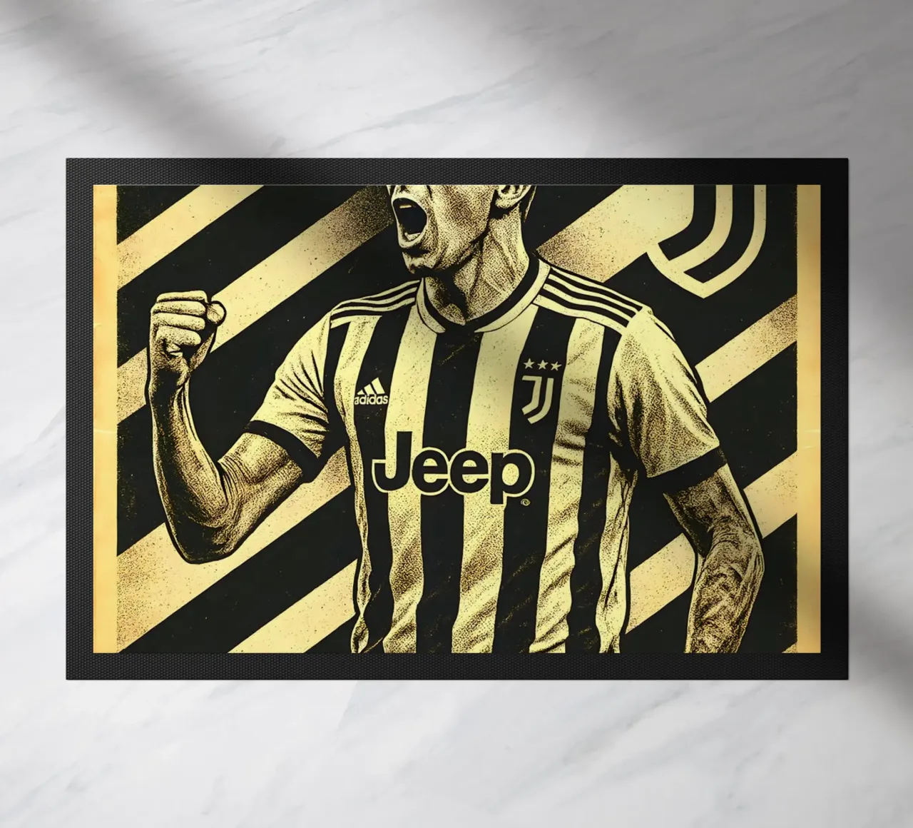 Mario Mandzukic zerbino da Cyberpunk Canvas