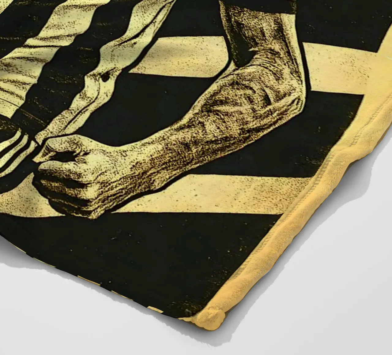 Mario Mandzukic coperta in pile da Cyberpunk Canvas