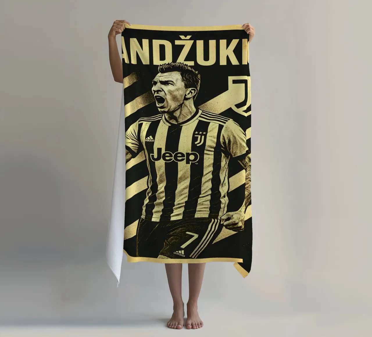 Mario Mandzukic telo mare da Cyberpunk Canvas
