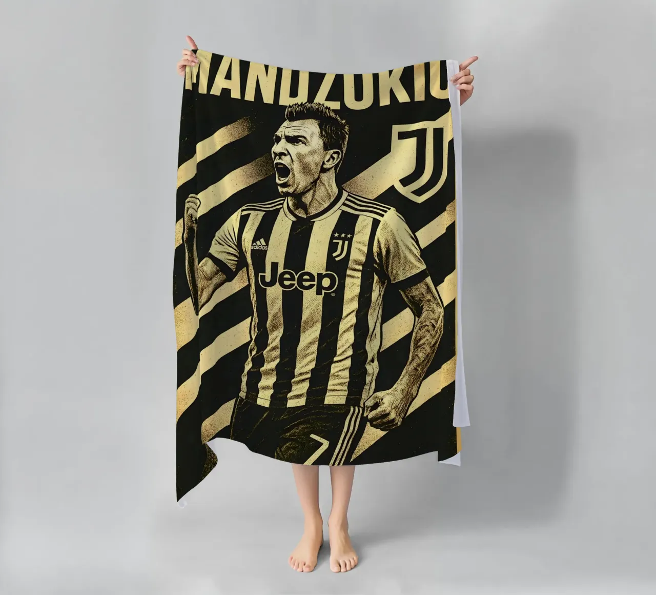 Mario Mandzukic telo mare da Cyberpunk Canvas