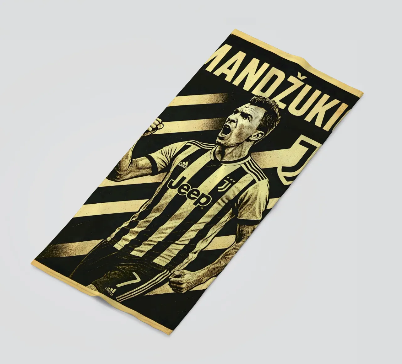 Mario Mandzukic telo mare da Cyberpunk Canvas