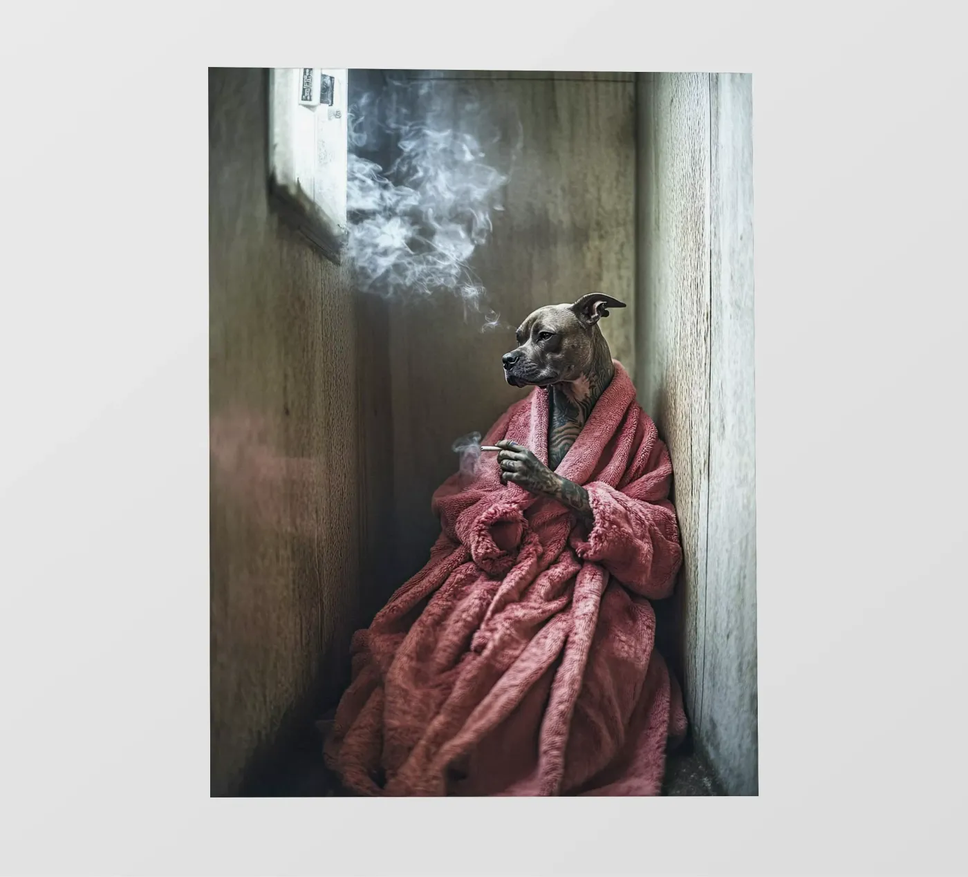 Paul pellicola backlit da Affiches Chien Originales – Dogland