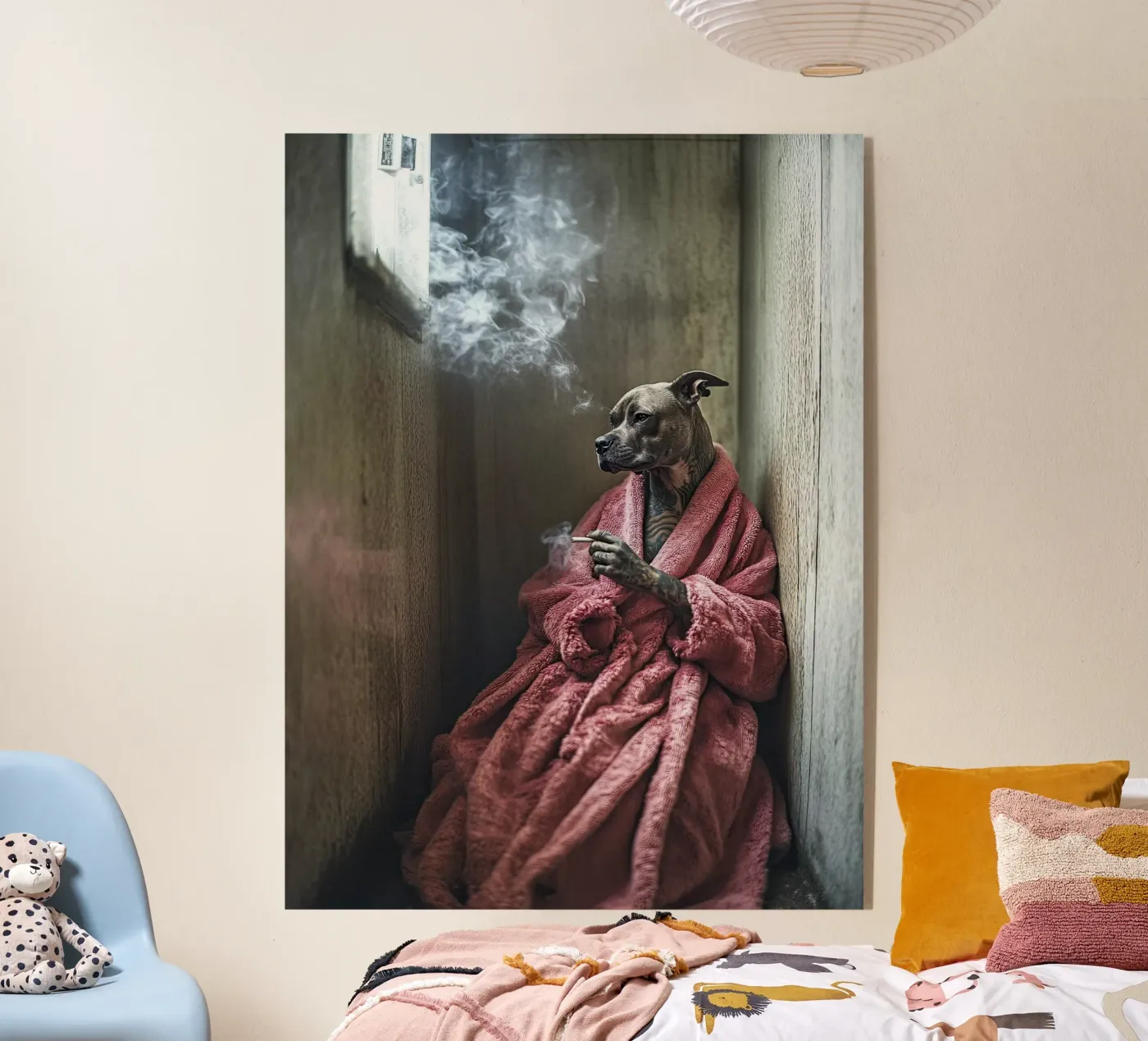 Paul plexiglas de Affiches Chien Originales – Dogland