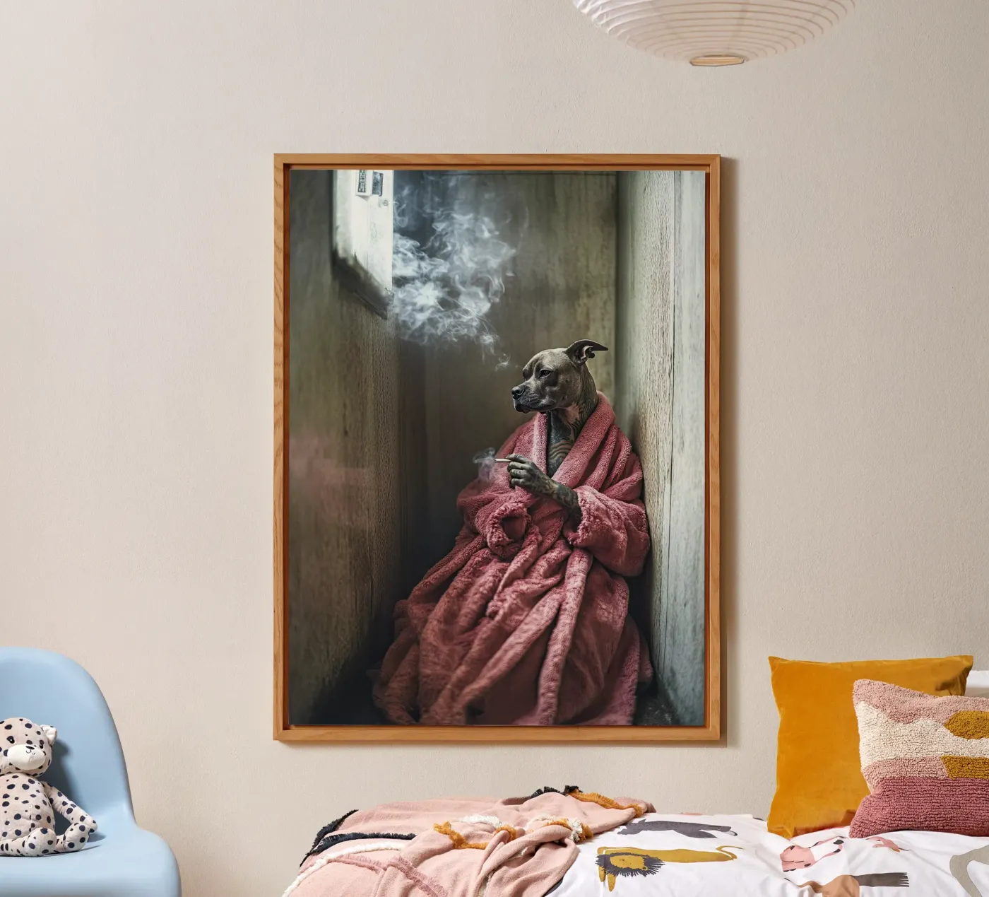 Paul forex plate by Affiches Chien Originales – Dogland