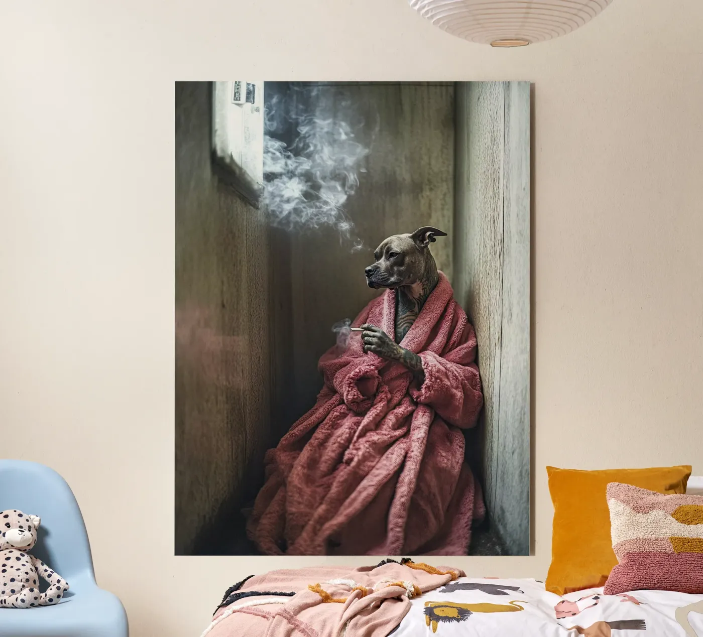 Paul forex plate by Affiches Chien Originales – Dogland