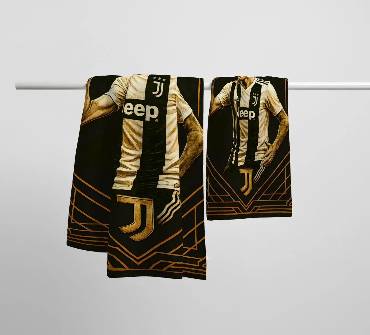 Mario Mandzukic asciugamano da bagno da Cyberpunk Canvas