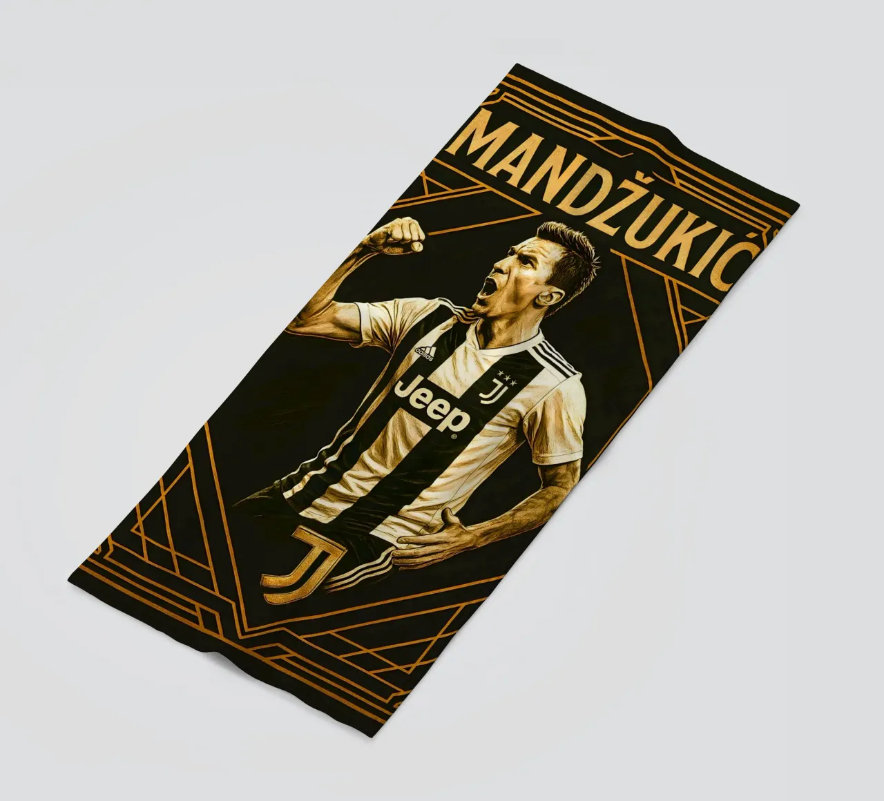 Mario Mandzukic telo mare da Cyberpunk Canvas