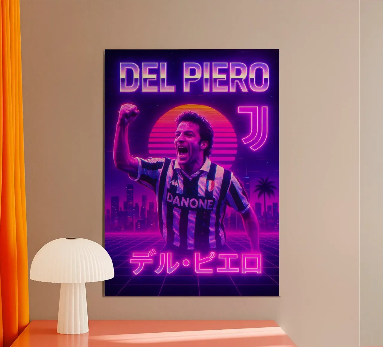 Alessandro Del Piero poster da Cyberpunk Canvas
