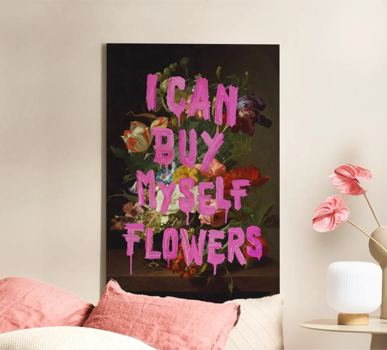 Posso comprarmi i fiori da solo tela da Jonas Loose