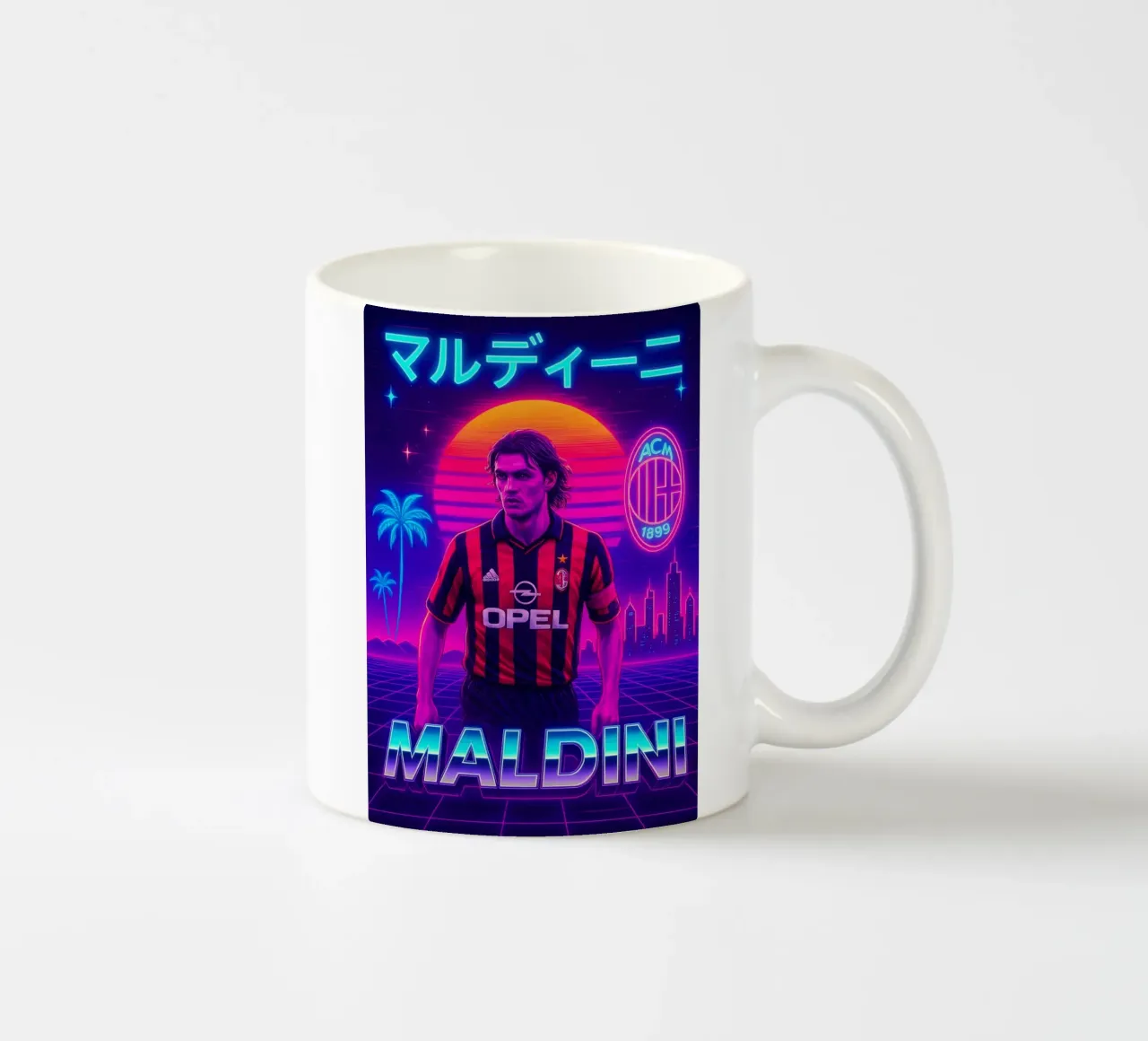 Paolo Maldini tazza in ceramica da Cyberpunk Canvas