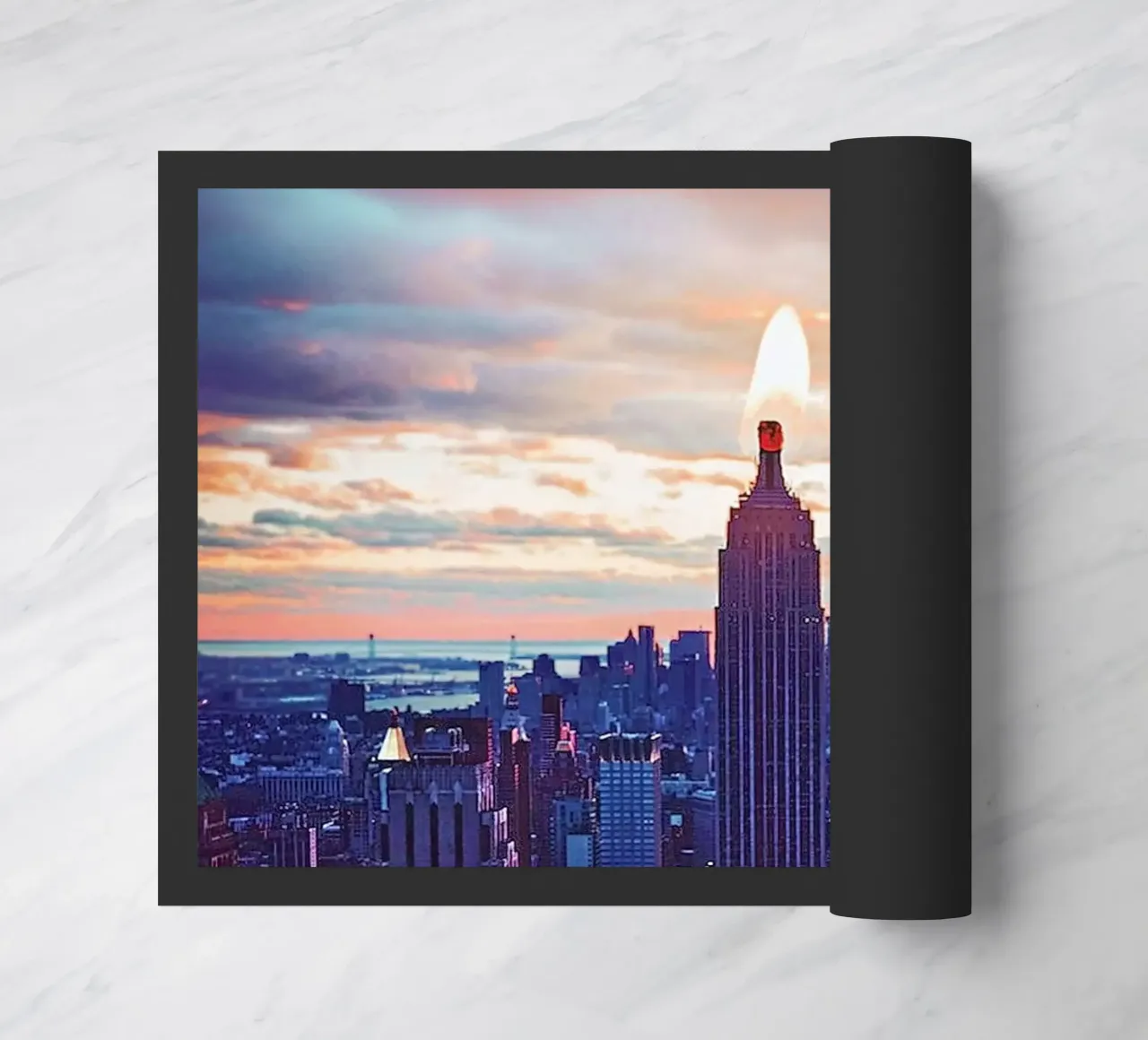 Empire State Candle zerbino da mofartmonica