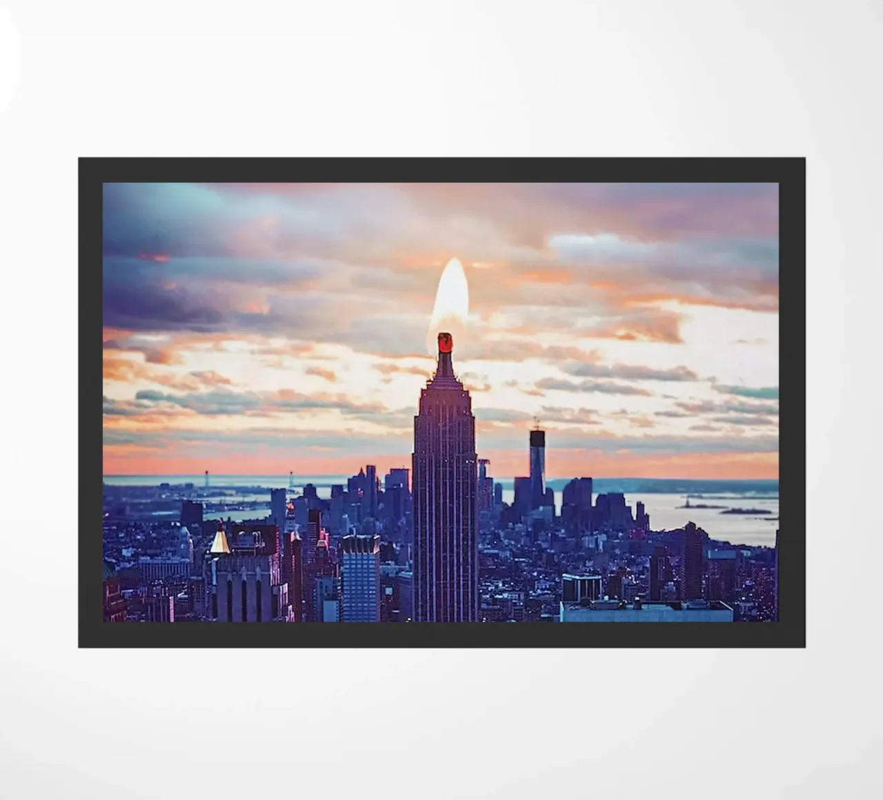 Empire State Candle zerbino da mofartmonica