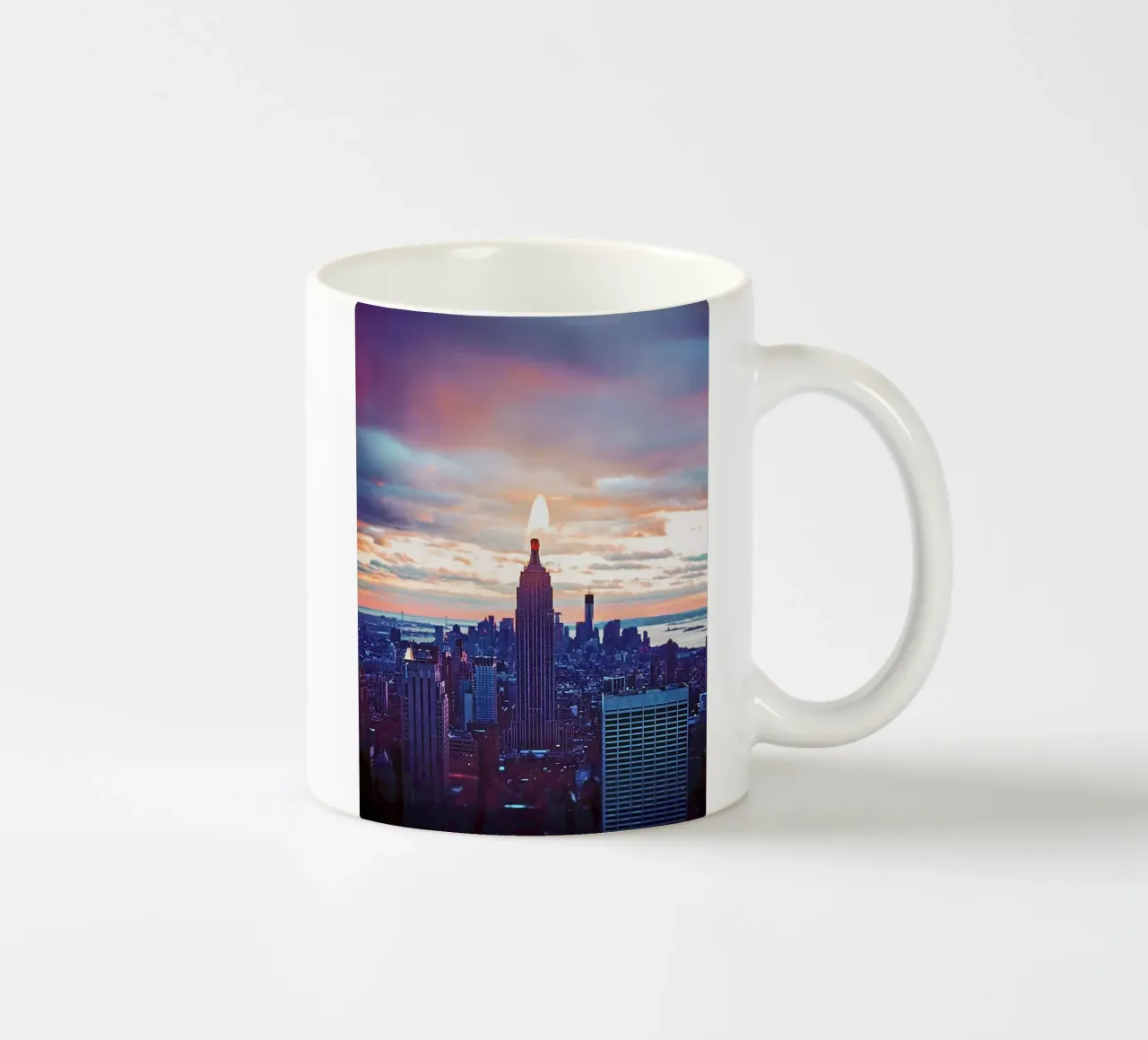 Empire State Candle tazza in ceramica da mofartmonica