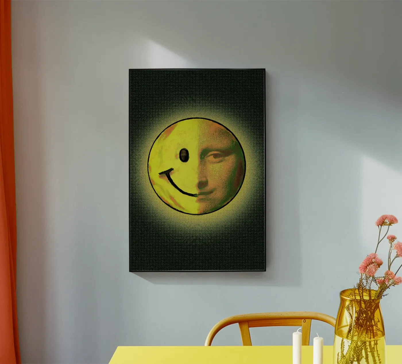 Mona Smile plexiglass da Jonas Loose