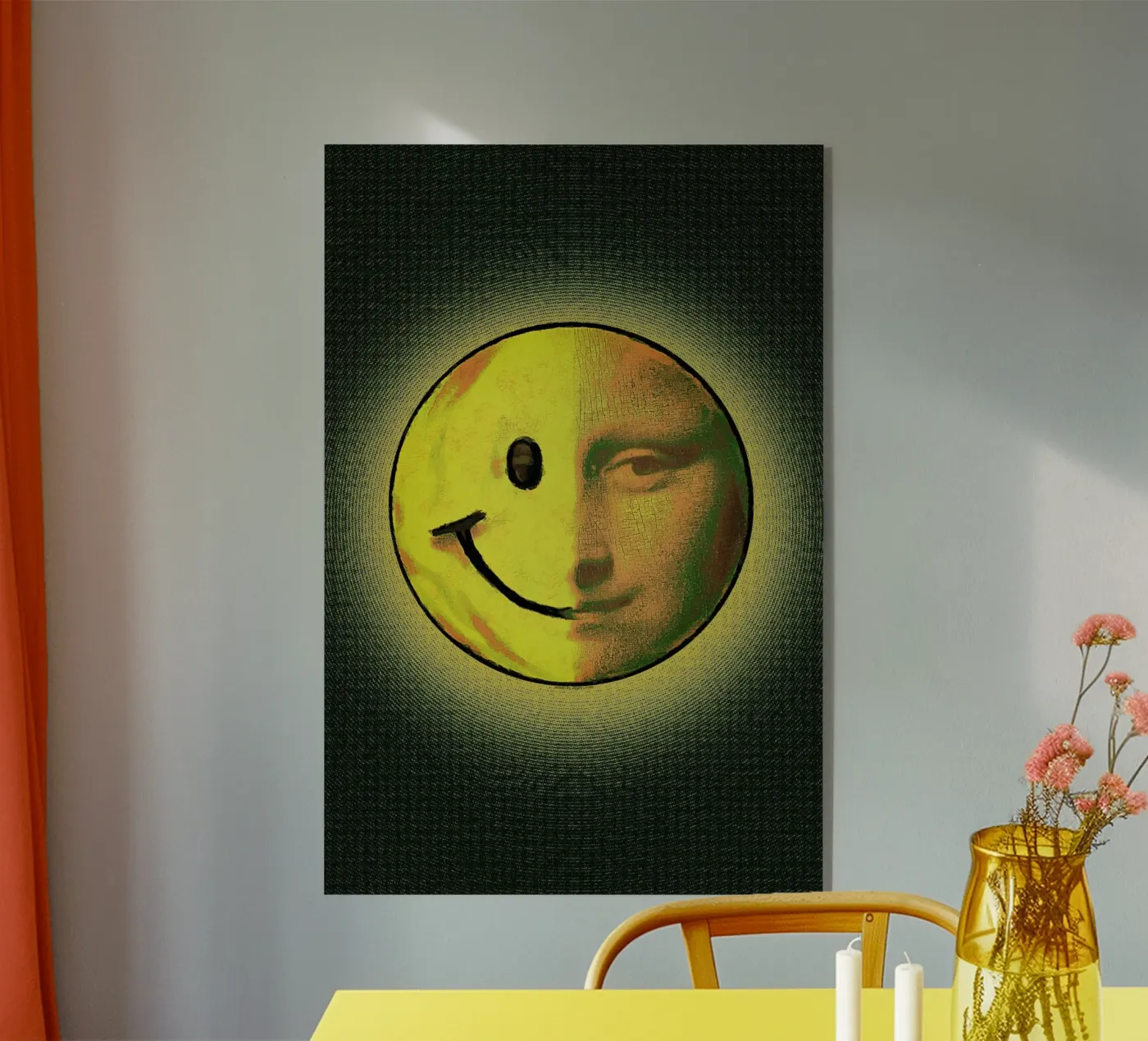 Mona Smile plexiglass da Jonas Loose