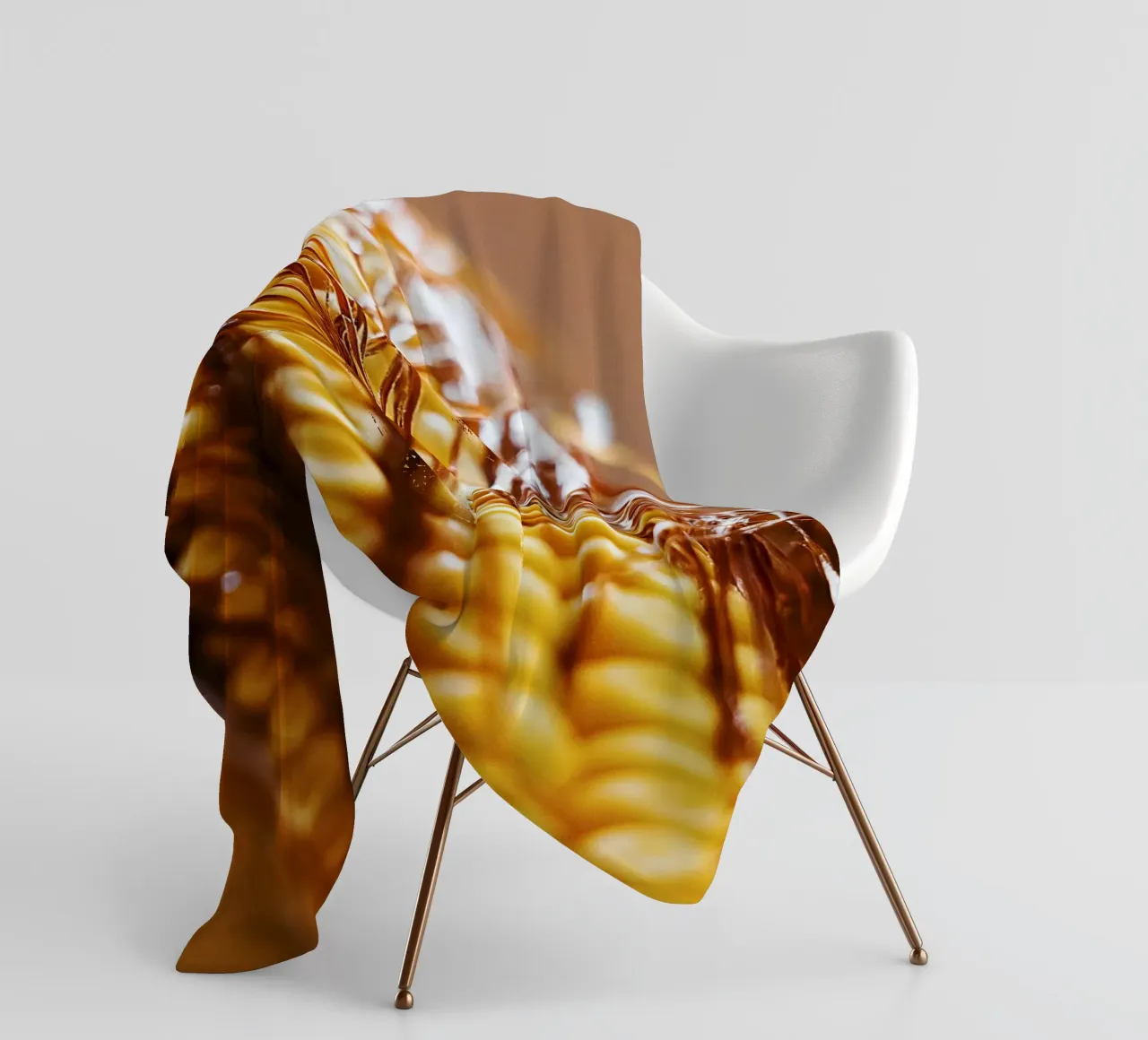 Maïskolf II - Kunstdruk fleecedeken van jay