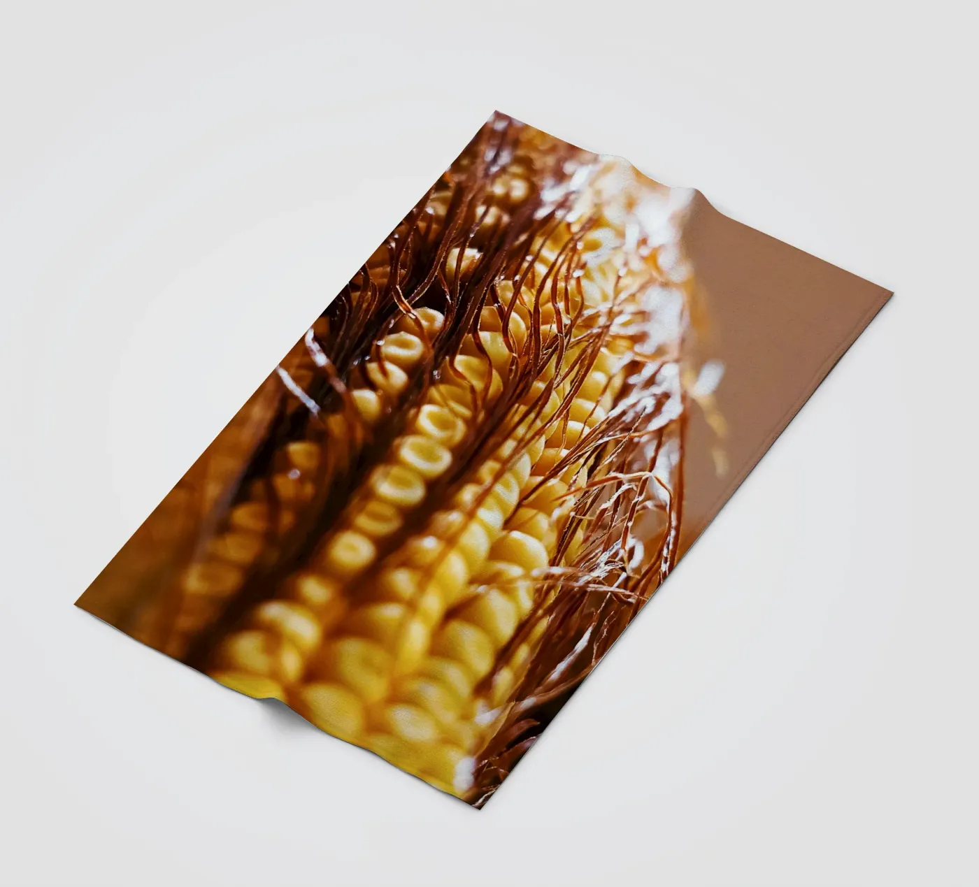 Corn Cob II – Fine Art Print Fleecedecke von jay