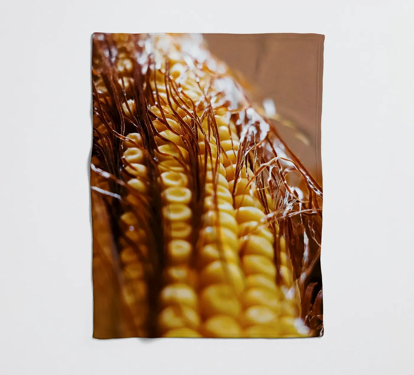 Corn Cob II – Fine Art Print Fleecedecke von jay