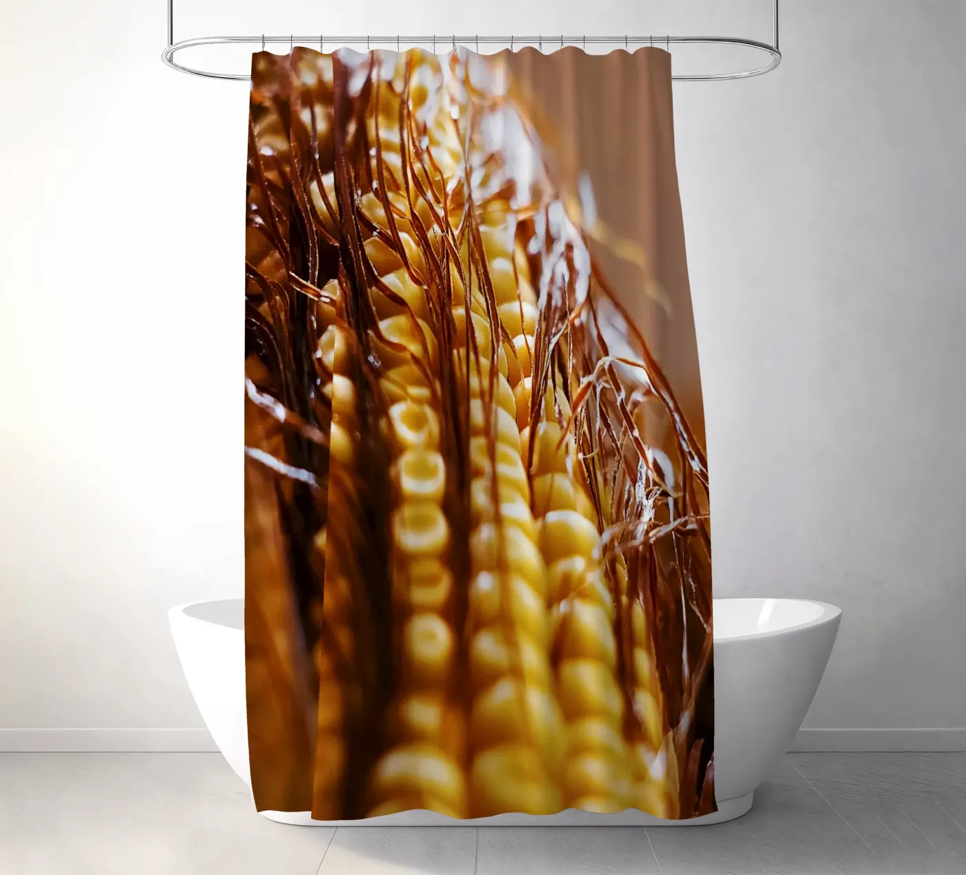 Corn Cob II – Fine Art Print douchegordijn van jay